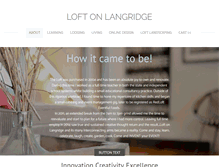 Tablet Screenshot of loftonlangridge.com